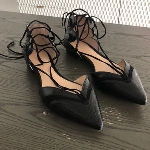Zara Black Flats